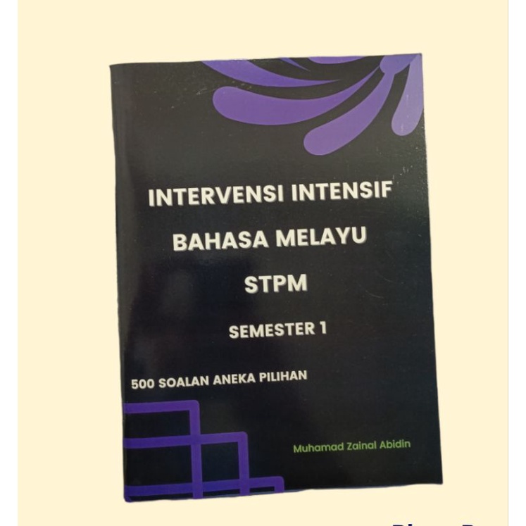 Buku BM STPM SOALAN ANEKA PILIHAN SEM 1 | Shopee Malaysia