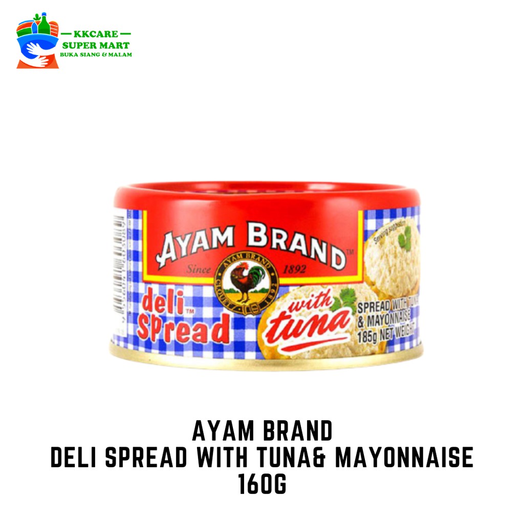 Ayam Brand deli spread With Tuna& Mayonnaise 160g Shopee Malaysia