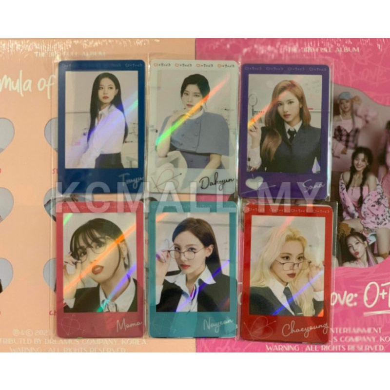 TWICE - Formula of Love Withdrama Synnara YES24 POB Album Photocard Pre ...