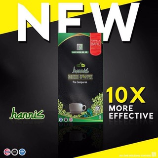 Hannis Green Coffee New Packing 2018 Hannis Kopi Hijau 