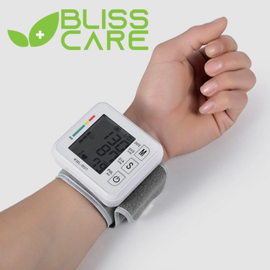 Digital Electronic Home Automatic Intelligent Sphygmomanometer Measurement Wrist Type Blood Pressure Meter