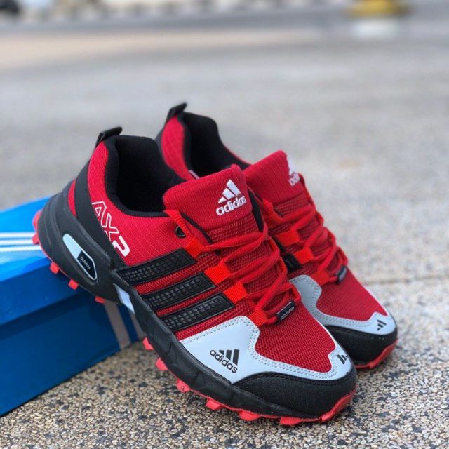 🔥🔥🔥🔥ADIDAS AX2 RED BLACK RED 