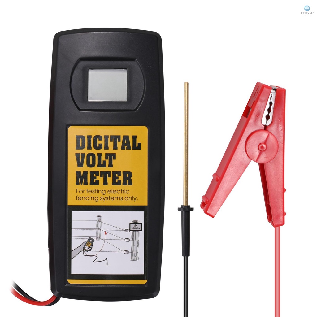 [Tool] 9.9KV Digital Fence Tester Home Garden Horse Livestock Electric