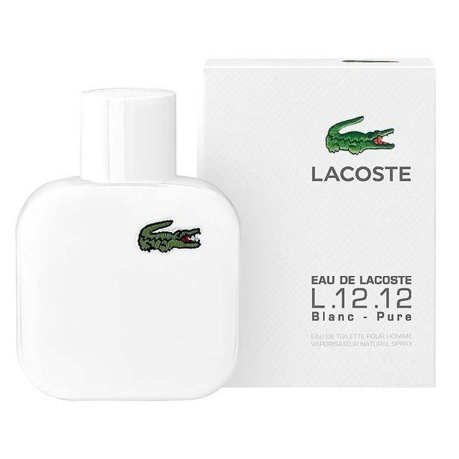 LACOSTE EAU DE LACOSTE L.12.12 BLANC-PURE EDT (M) 100ML | Shopee Malaysia