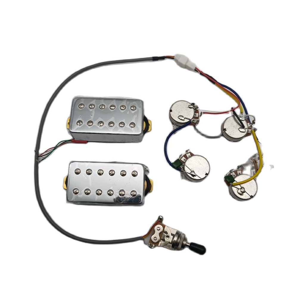 Custom Vintage Chrome Humbucker Gibson Pickups 12 4C Conductor