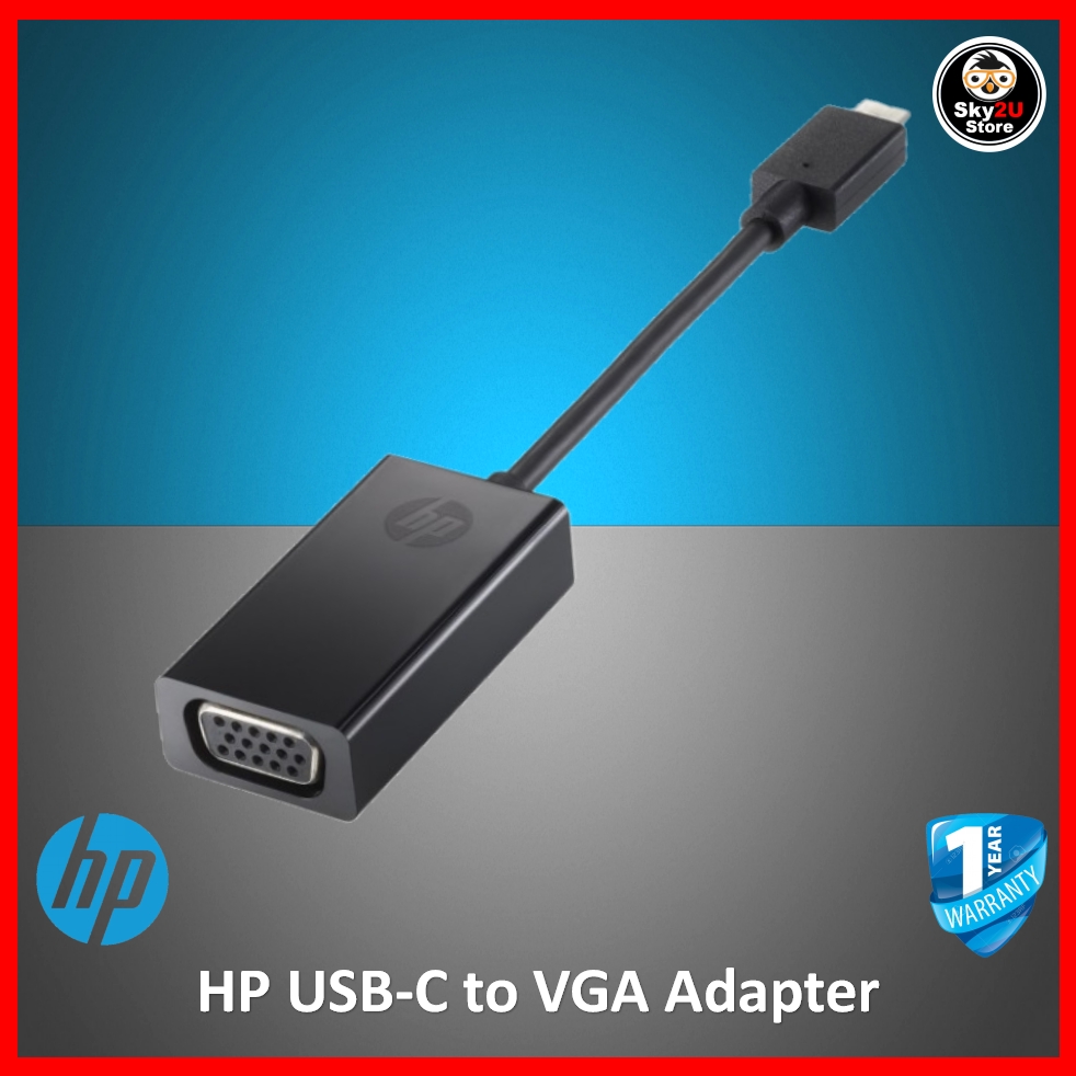 HP USBC TO VGA DISPLAY ADAPTER (P7Z54AAUUF) Shopee Malaysia