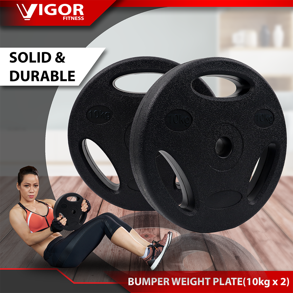 bumper plates with barbell