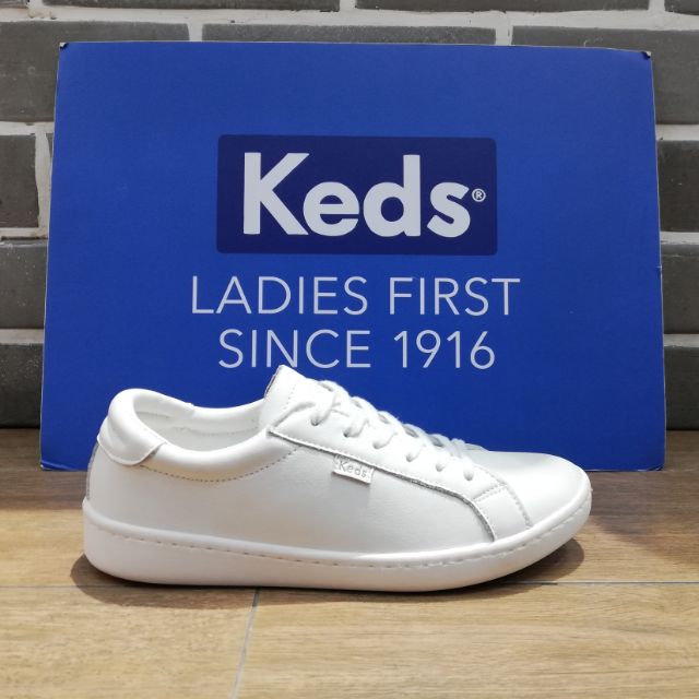 women's ace leather keds