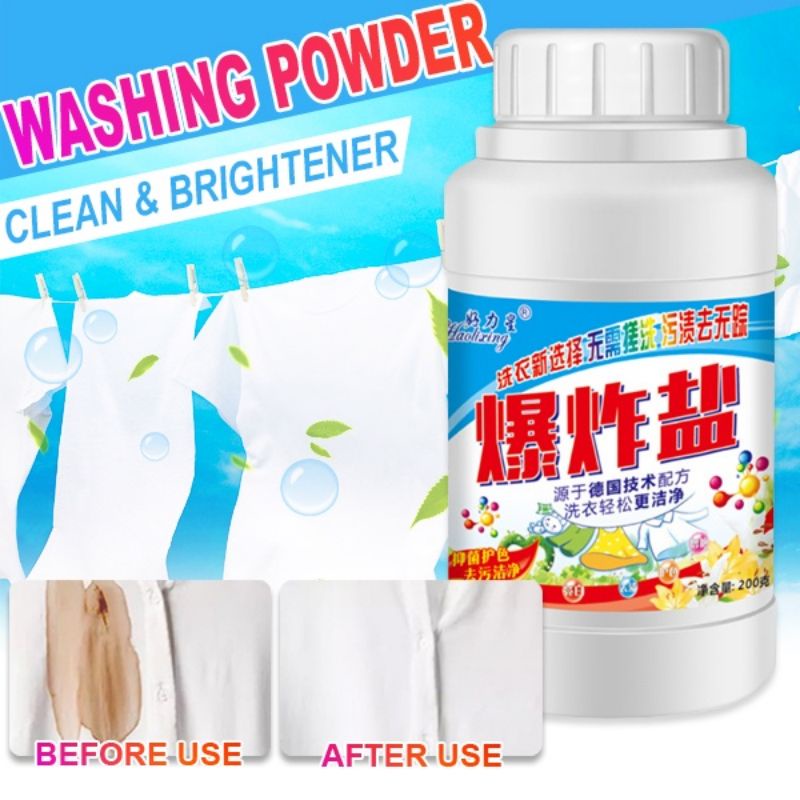 200 GRAM WASHING POWDER BLEACHING POWDER BRIGHTENER Shopee Malaysia
