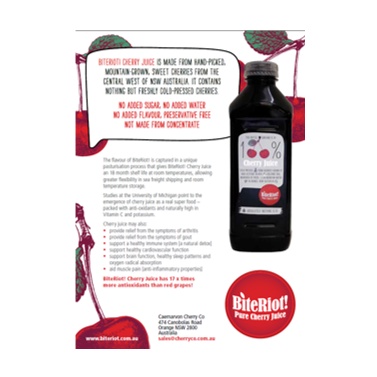 Bite Riot - Juice Pure Cherry (1L) | Shopee Malaysia