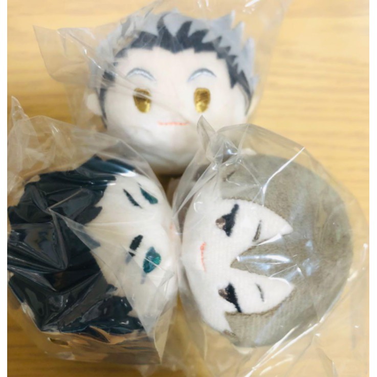 bokuto and akaashi plush