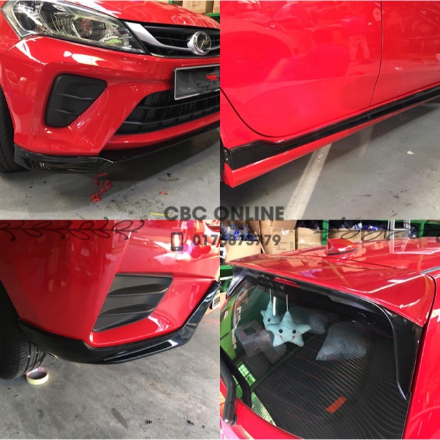Perodua Myvi 2018 Gear UP body Kit With Spoiler | Shopee ...