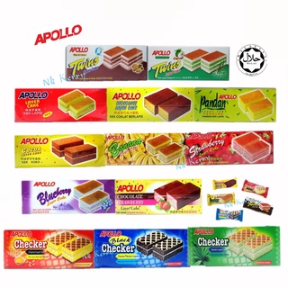APOLLO LAYER CAKE ALL FLAVOUR  18G X 24PCS (NKKERRY )