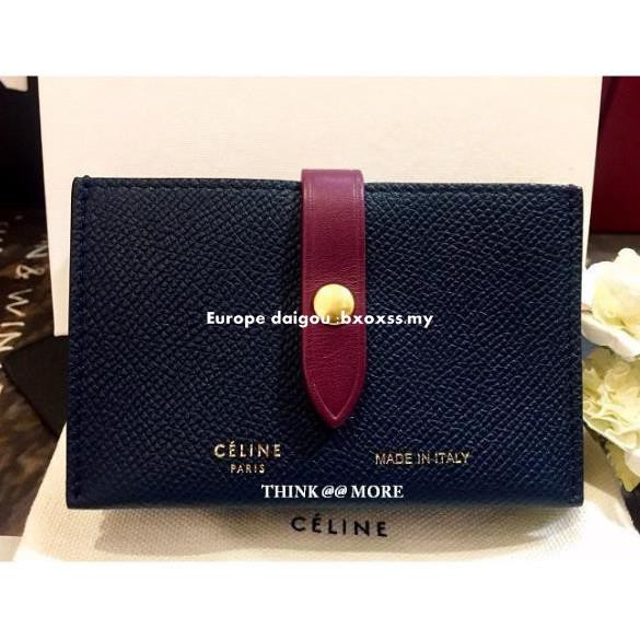 celine strap card holder