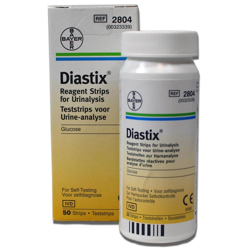 Bayer Diastix Reagent Strips For Urinalysis (50 Strips) | Shopee Malaysia