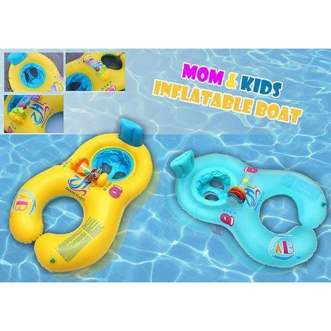 mother and baby swim ring