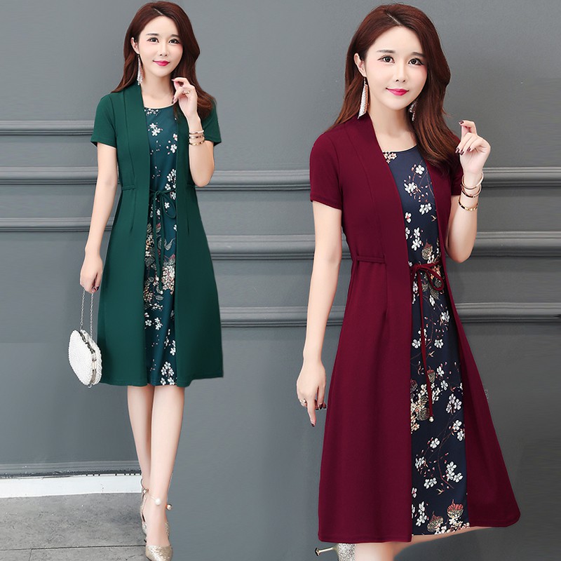 midi dress shopee