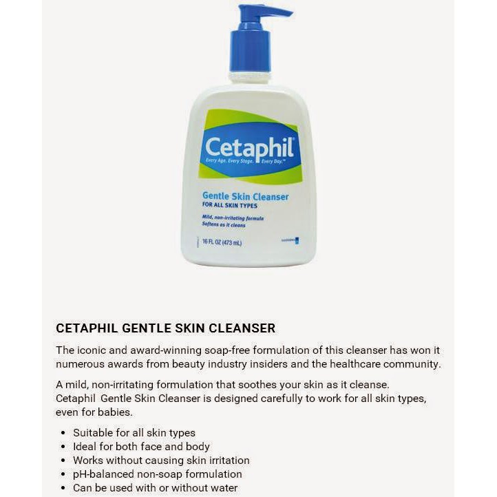 kelebihan cetaphil gentle skin cleanser