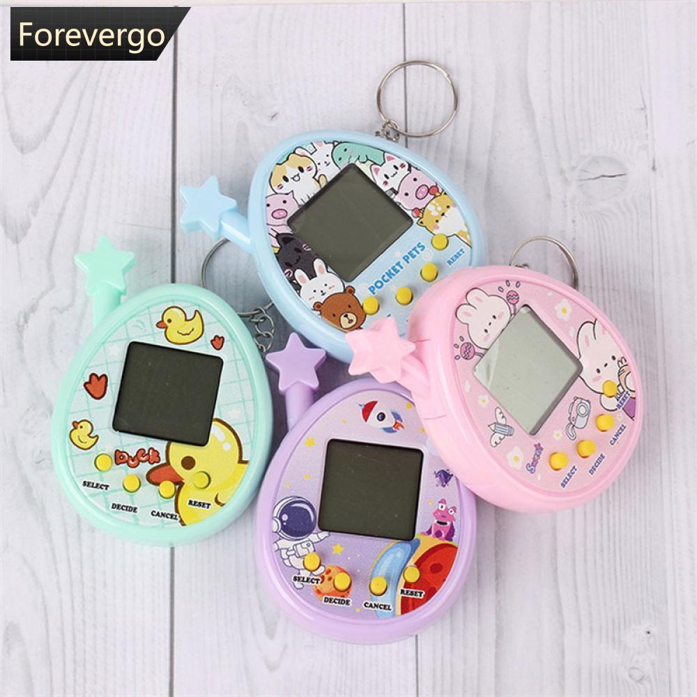 FOREVERGO Creative Electronic Pet Game Tamagotchi Toy 168 Pets In 1 Virtual Pet Electronic Toys Children Mini Handheld Game D9T9