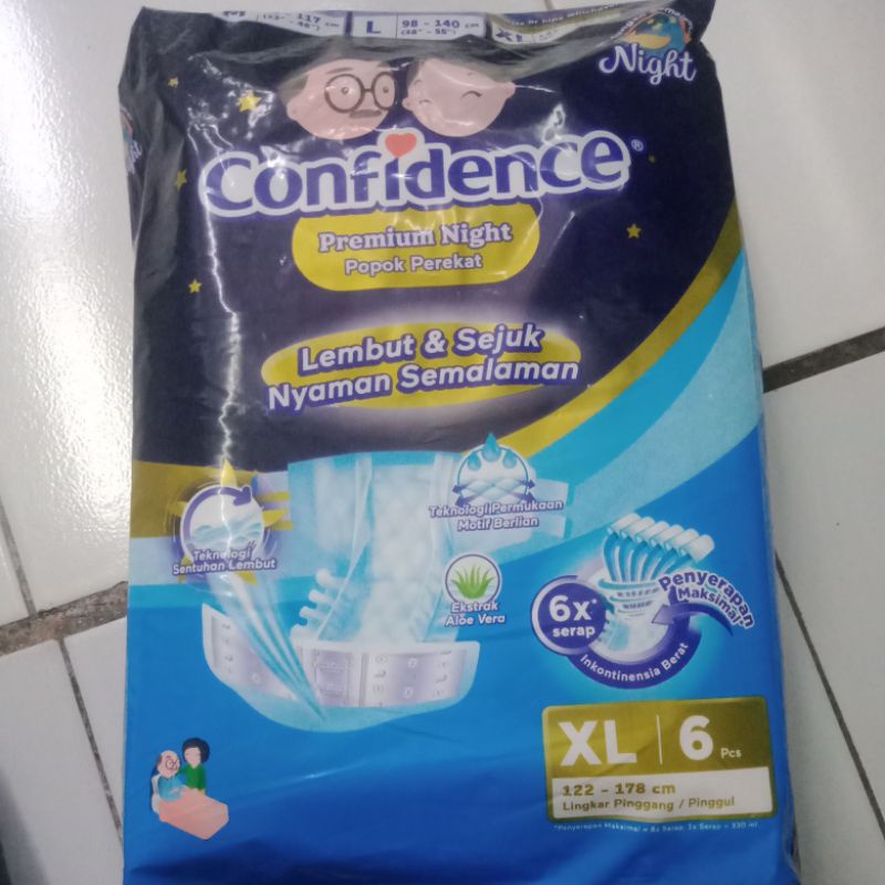 Confidence premium Night XL 6pc