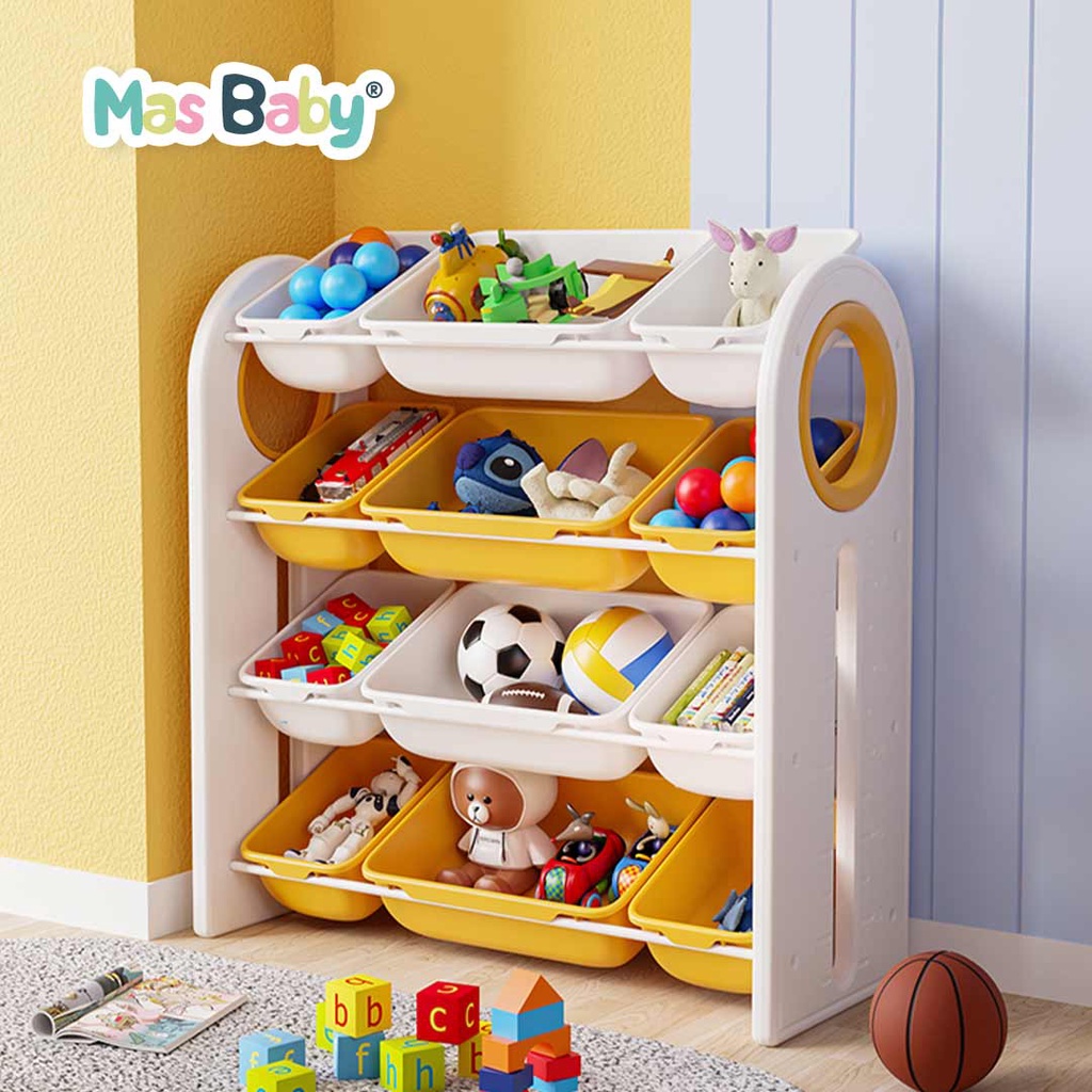 Mas Baby Toys Organizer Storage Multi Level Rack Rak Mainan Kanak