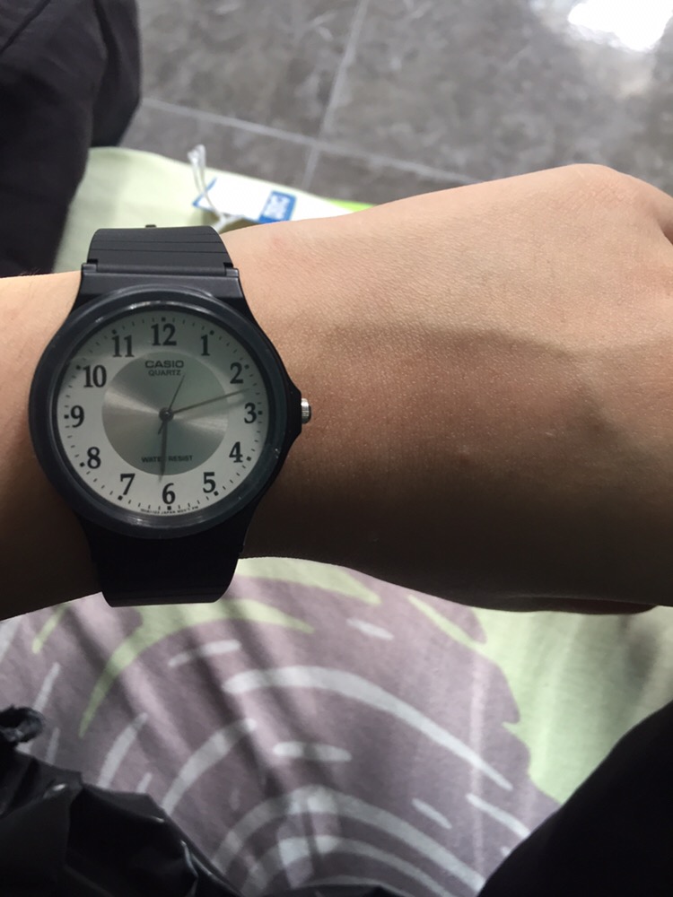 Casio General Mq 24 7b3 Black Resin Band Unisex Youth Watch Shopee Malaysia