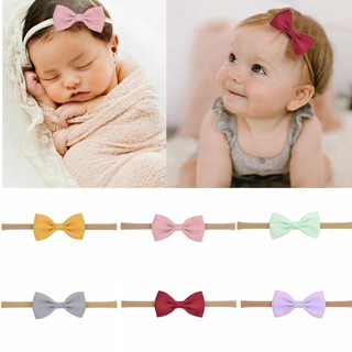 Baby bow hair band newborn infant baby head flower hair accessories