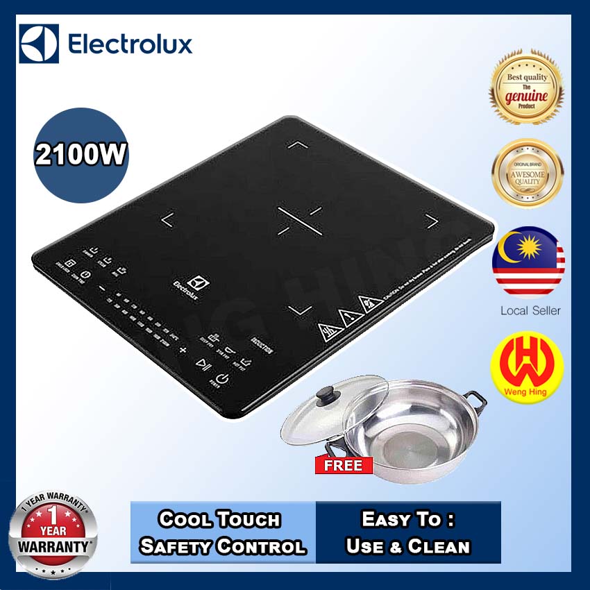 Electrolux Portable Induction Cooktop ETD42SKA (2100W) Induction Cooker