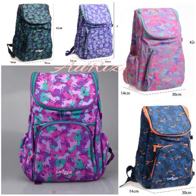 smiggle rolling backpack