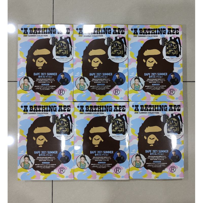 Ready Stock A Bathing Ape 21 Summer Collection Backpack Release Date May 1 21 Shopee Malaysia