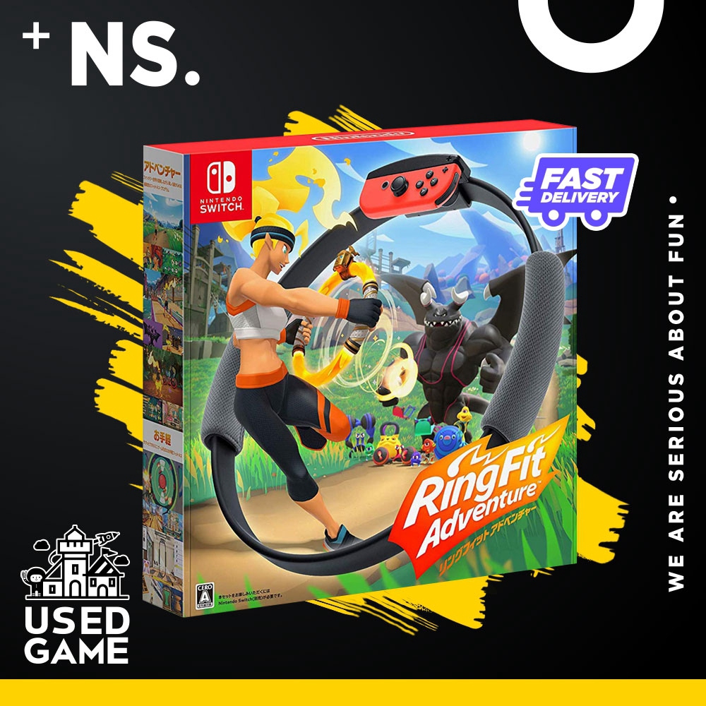 Nintendo Switch Ring Fit Adventure Us Eng Chi Shopee Malaysia