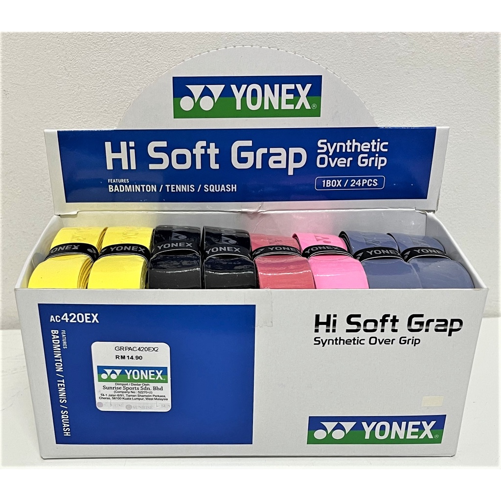 Yonex Grip AC420EX Hi Soft Grap (100% Original) | Shopee Malaysia