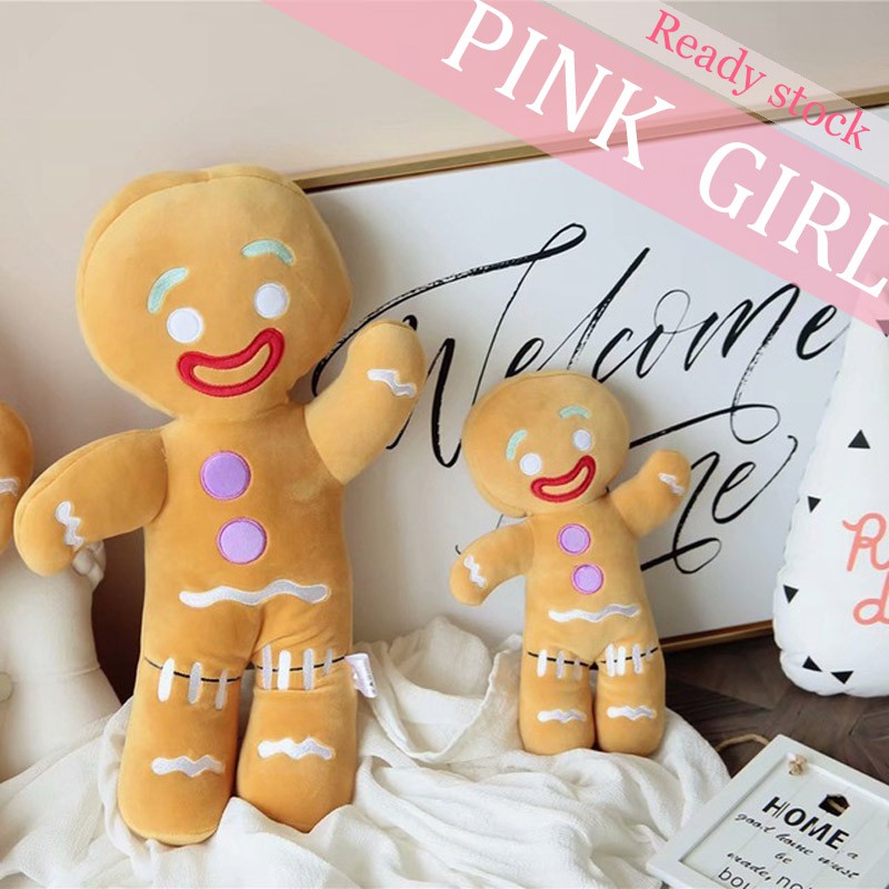 plush gingerbread doll