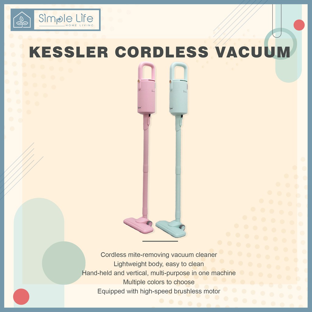 Kessler Vacuum/Cordless Rechargeable Vacuum Cleaner/Handheld/Wireless