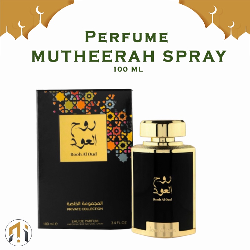 ROOH AL OUD SPRAY 100ml ALMAS Arabic perfume Arab Shopee Malaysia