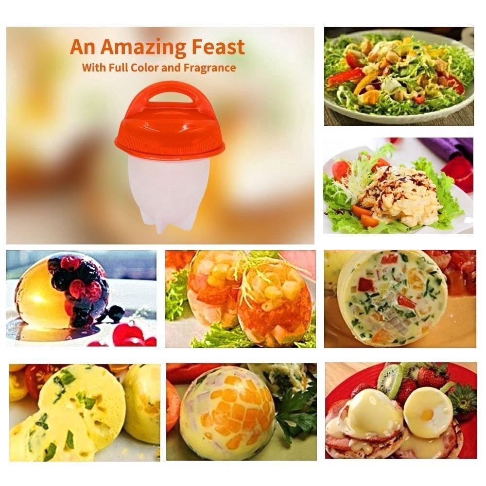 1PC Silicone Egglettes Egg Cooker Hard Boiled Eggs Handy | Shopee Malaysia