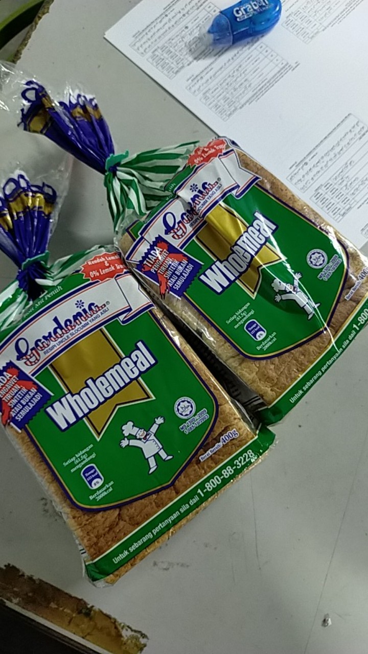 Roti Gardenia Wholemeal Roti Hijau Shopee Malaysia