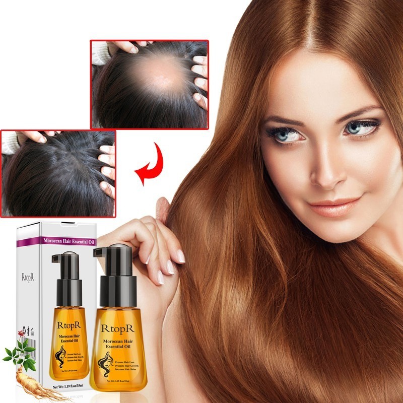 Top Morocco Argan Oil Hair Care Nourishing Essence Repair Damaged