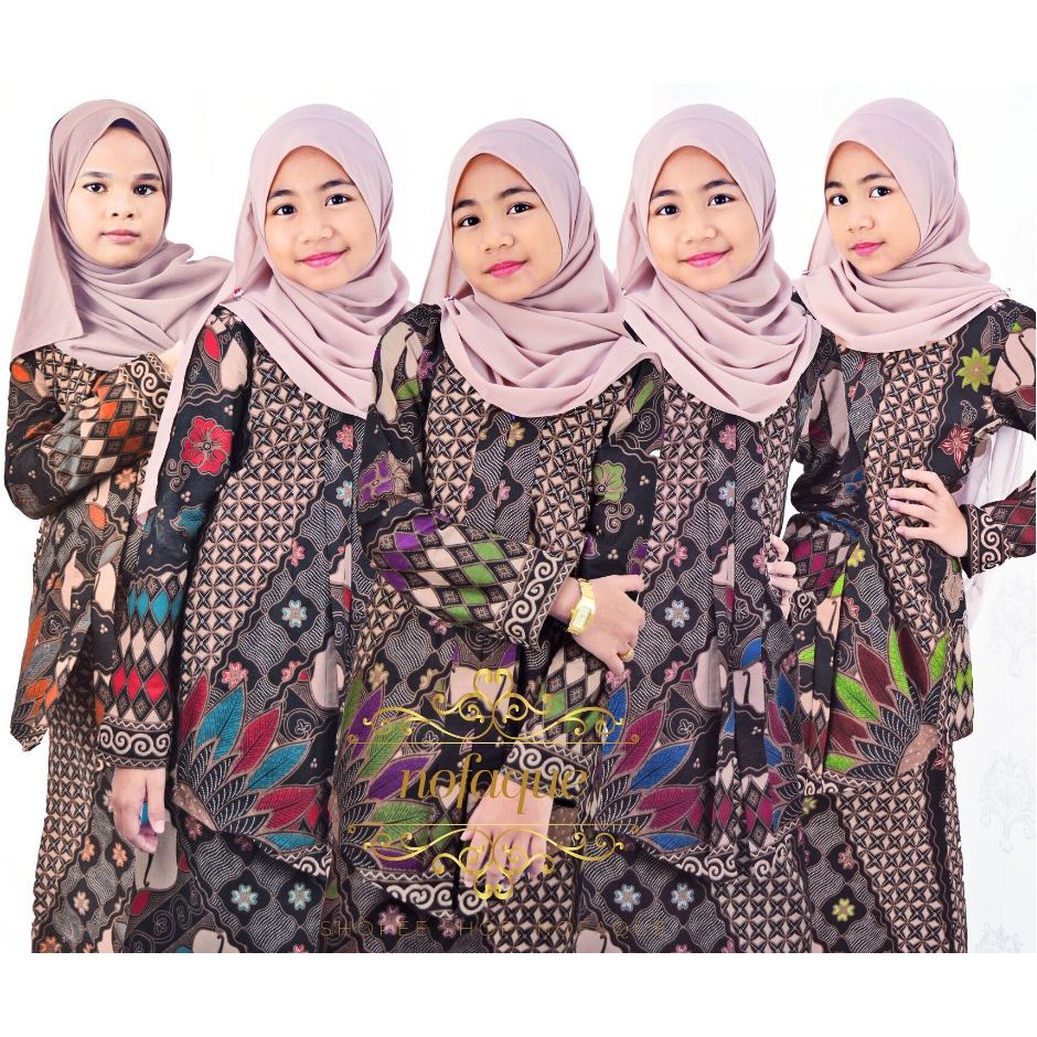 Kebaya Batik Hasya Arina Budak Shopee Malaysia Kebaya Batik Hasya Arina Budak Shopee Malaysia
