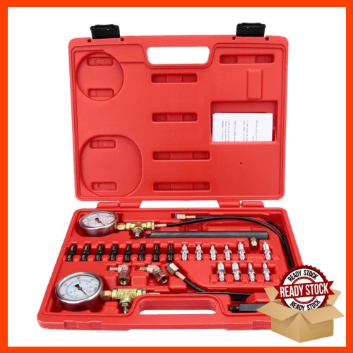 Brake Pressure Tester ABS Braking System Testing Gauge Kit Garage Test