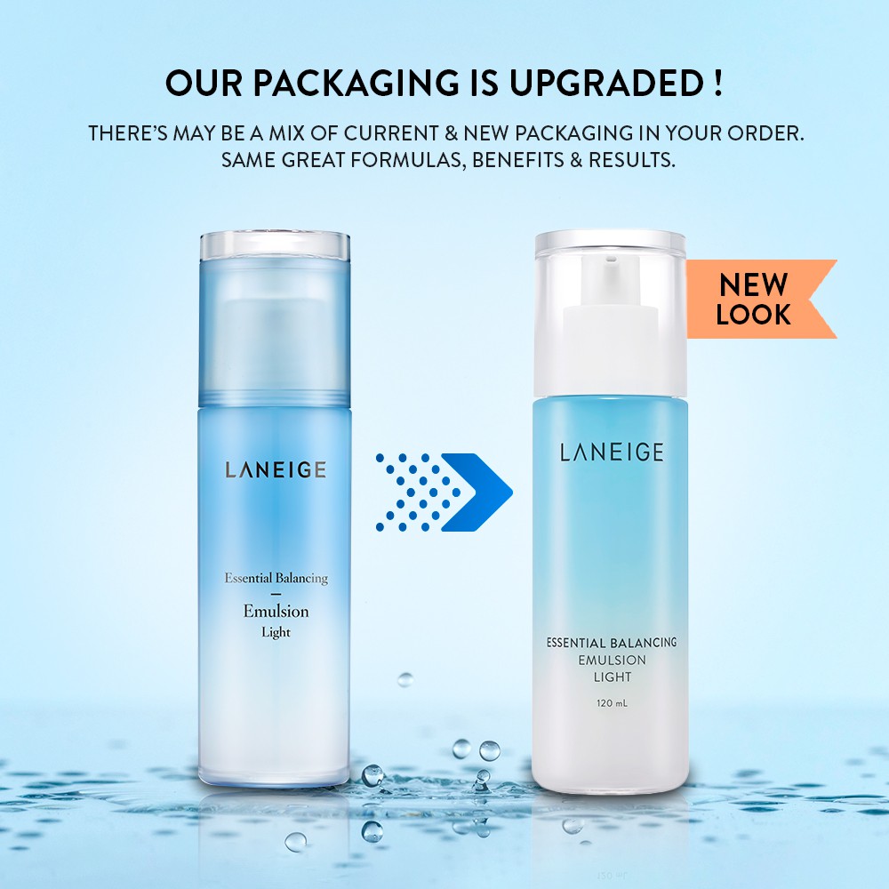 laneige essential balancing emulsion light