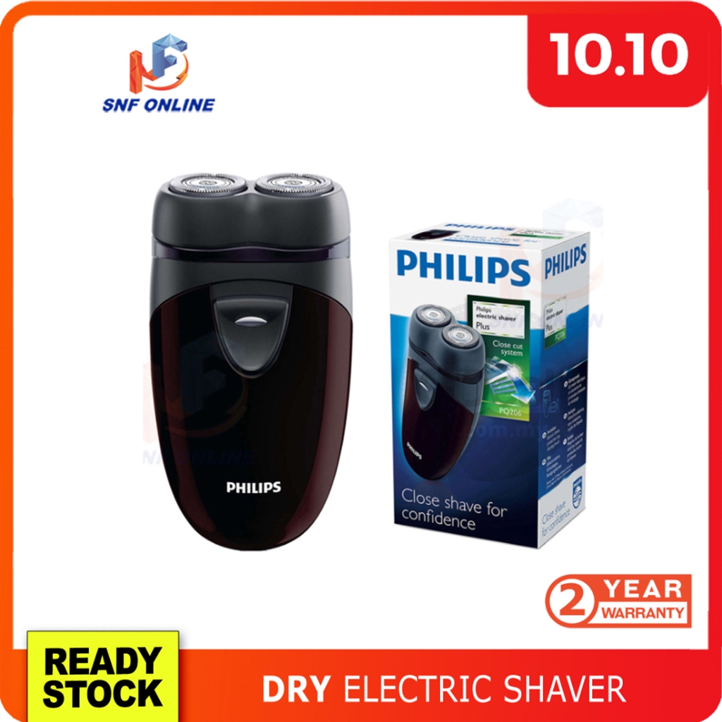 Philips Battery Shaver Pencukur PQ206 ( PQ206/18 ) | Shopee Malaysia