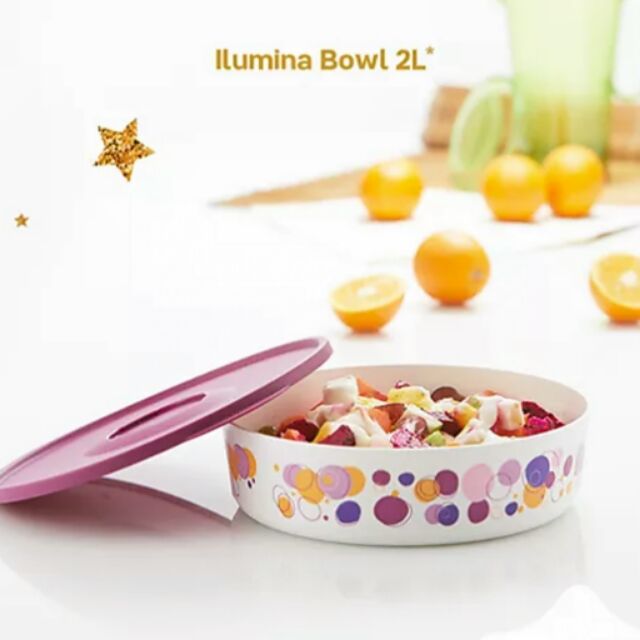 LIMITED Tupperware Illumina Bowl 2.5L (1) Shopee Malaysia