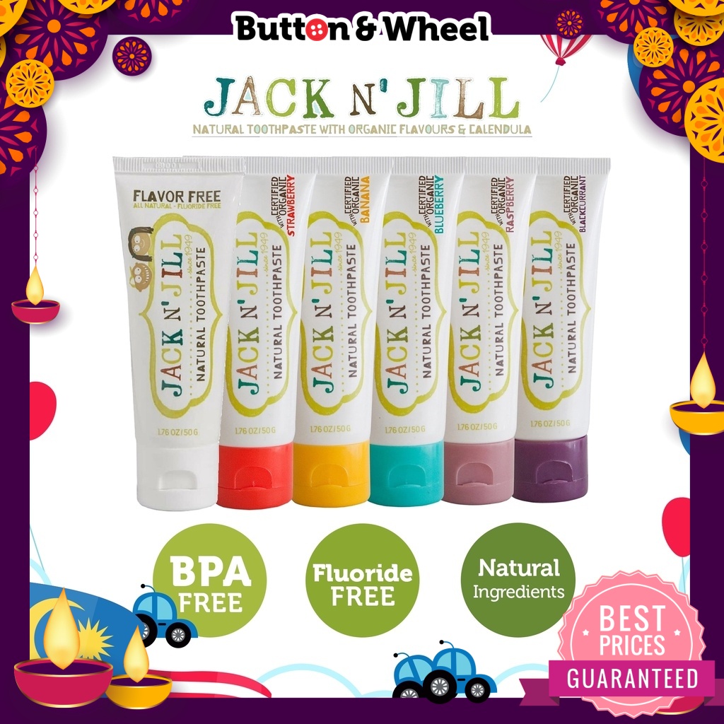 Jack N' Jill Natural Toothpaste (Expiry Date 01/2023) Shopee Malaysia