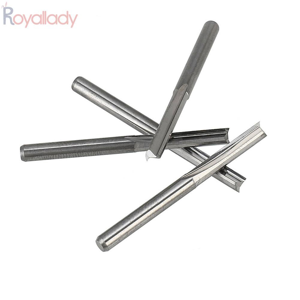 Build Heavy CNC Router Bits 2 Flute rotary tool 10pcs 3.175mm Hardware Workshop - Image 5