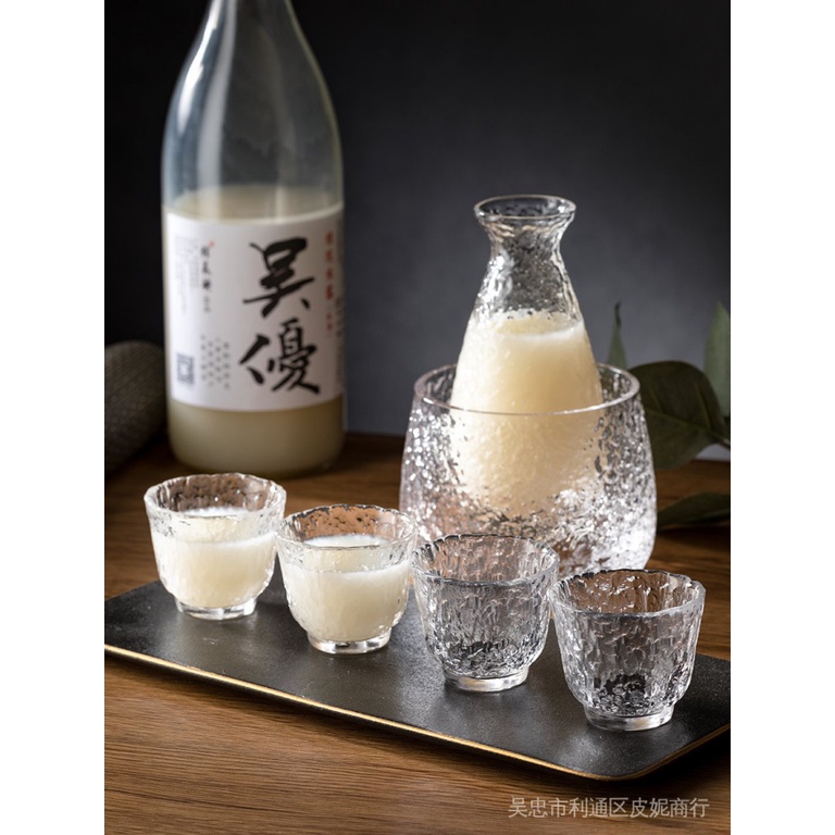 [Ready Stock Quick Shipment] Scent Glass Whiskey Taste Kung Fu Tea Cup Japanese Style Small Wine Set Sake Sponge Drink