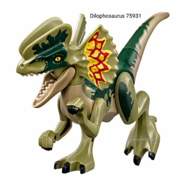 lego jurassic world dilophosaurus