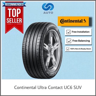 Delivery I Continental Conti Ultra Contact Uc6 Suv Car Tyre Shopee Malaysia