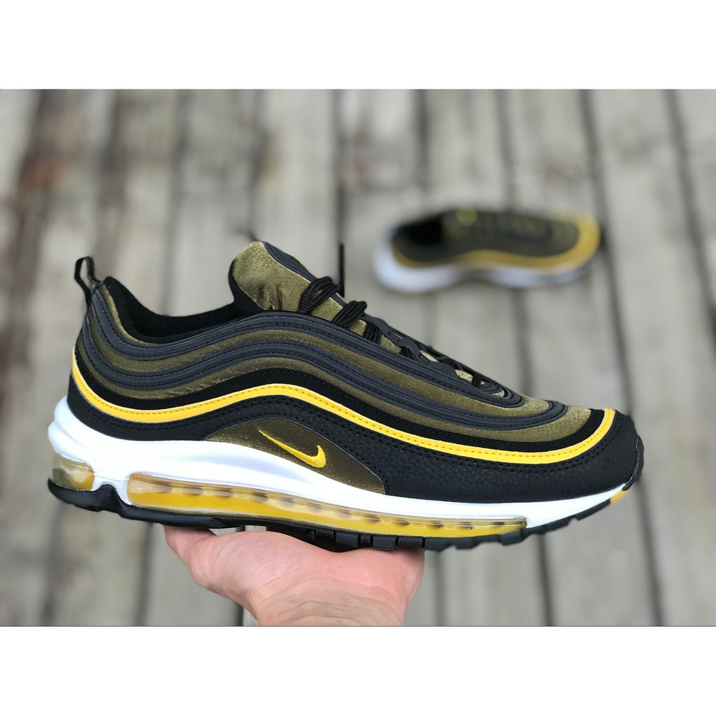 black white and yellow air max 97