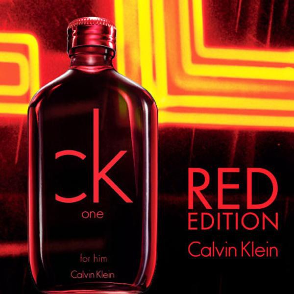 calvin klein one red for him